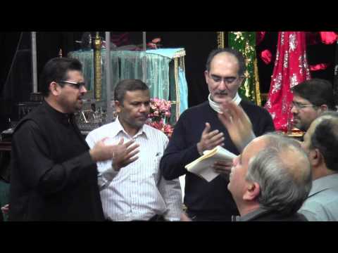 Arif Kazmi Reciting Noha at Astaana-e-Zehra on 12/31/12