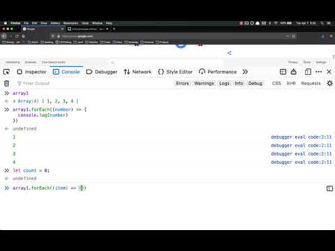 Full Stack Web Developer Course 5_5 Array Methods Iterators