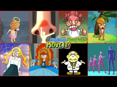 WarioWare: Move It! (Almost) All 1-Player Unique Fails