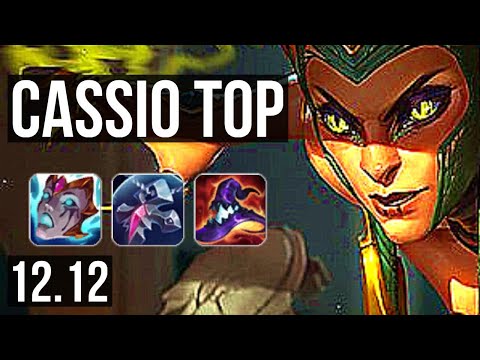 CASSIOPEIA vs VIKTOR (TOP) | 3.6M mastery, 2000+ games, 10/2/9, Godlike | KR Diamond | 12.12