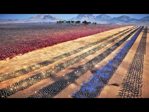 FIVE LINES OF EVERY RANGED SOLDIER vs 1 MILLION ZOMBIES - Ultimate Epic Battle Simulator 2
