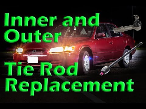 Inner & Outer Tie Rod Replacement on a '92-'01 Camry - DETAILED