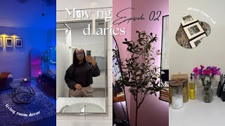 FIRST APARTMENT IN NYC 📦: Decorating | DIY PICTURE WALL & DECOR + IKEA & BURLINGTON FINDS