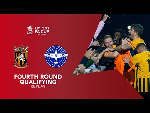 Highlights | Folkestone Invicta 2-3 Eastleigh AET | Emirates FA Cup 4QR Replay | 19/10/22