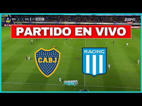 ✅ BOCA JUNIORS 🆚 RACING EN VIVO | TORNEO APERTURA FECHA 6