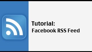 How to get a Facebook ID to build a Facebook RSS Feed