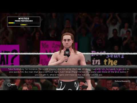 WWE 2K18 mycareer/beating kassius ohno