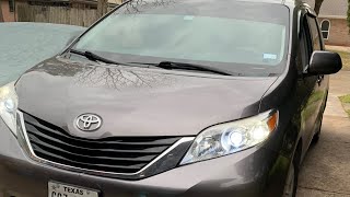 2014 Toyota Sienna top motor mount replacement