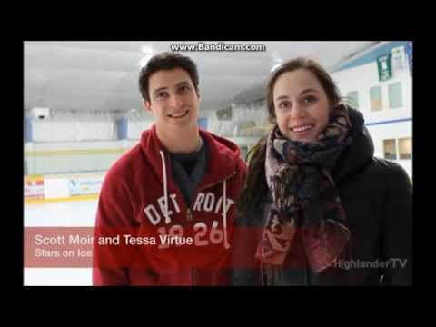 Tessa and Scott - Miden Ontario, Stars On Ice 2015 Rehearsal