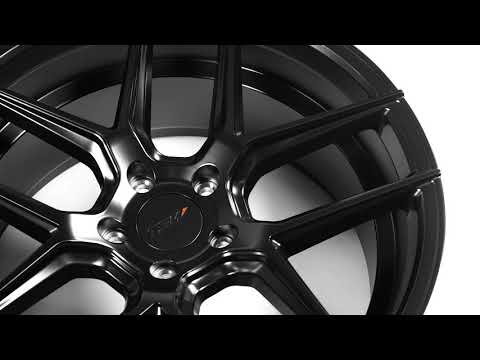 TSW Alloy Wheels - Tabac in Semi Gloss Black