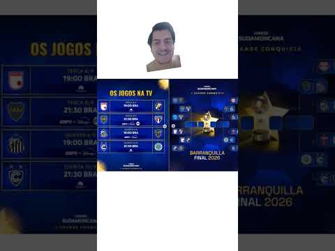 SULA VASCO NA COLÔMBIA! JOGO DE ENTORTAR VARAL ENTRE BOCA JÚNIOR X SÃO PAULO! DUELO BR SANTOS X GALO
