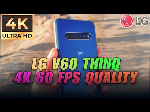 LG V60 THINQ 4K 60 FPS QUALITY 🔥|Tech Apps Tricks