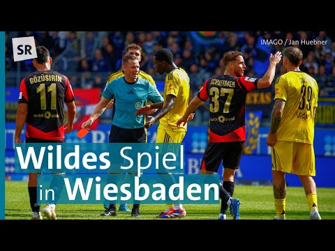 Fußball, 3.Liga: 1.FC Saarbrücken in Wiesbaden zu Gast