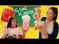 Slime School McDonald S Test Fail Sneak Food In Class New Toy School