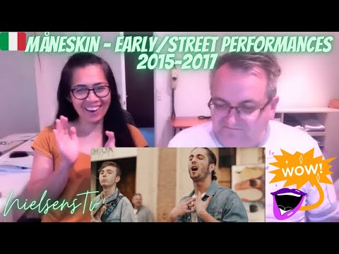 🇩🇰NielsensTv REACTS TO 🇮🇹 Måneskin - Måneskin - Early/Street Performances 2015-2017😱👏💕