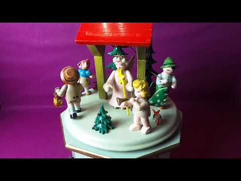 Steinbach uralte Spieluhr Nr.103 - seltenes Sammlerstück aus dem Erzgebirge