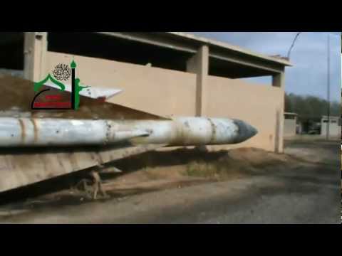 جولة بعد السيطرة على كتيبة الدفاع الجوي والصواريخ في قرية الأفتريس في ريف دمشق