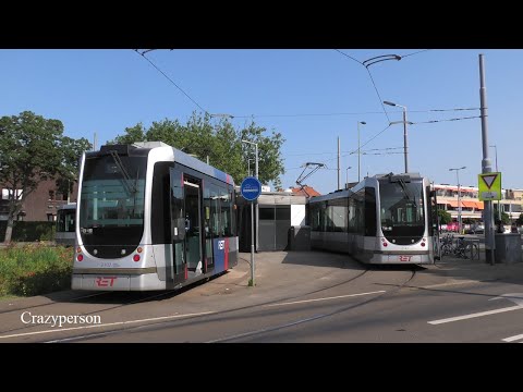 Cabinerit Tram Rotterdam Centraal - Meent - Molenlaan Lijn 4