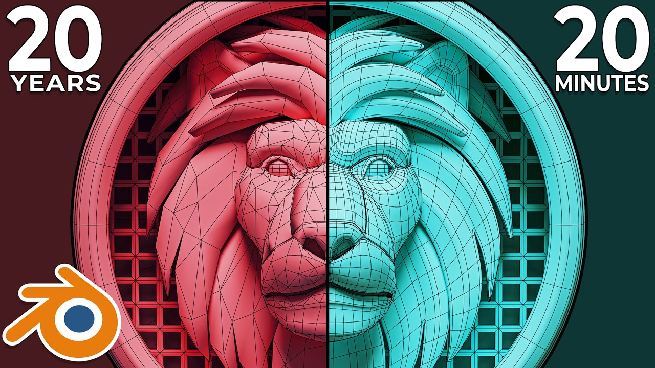 20 Years of Blender 3D Modeling Secrets In 20 Minutes!