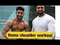Home shoulder workout without weights