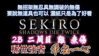 [隻狼]這是很自由的遊戲，就算不招架也能玩