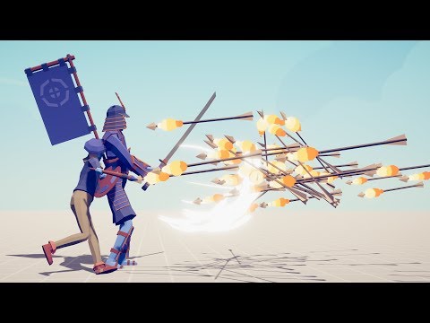 PAINTER & SHOGUN vs EVERY ARCHERS - Totally Accurate Battle Simulator TABS