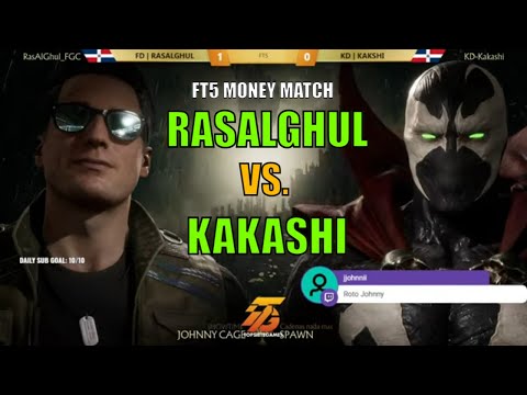 KAKASHI VS RASALGHUL - SPAWN VS JOHNNY, NOOB FT5 MONEY MATCH