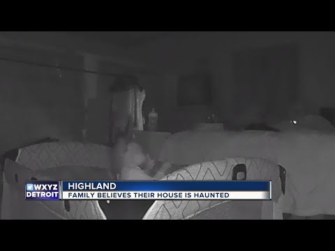 Michigan couple says ghost seen on nanny cam scratched infant daughter Video