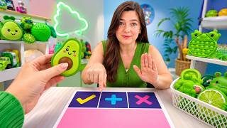 Fidget Trading ONLY Green Items with Mrs. Bench! 🍏🌵