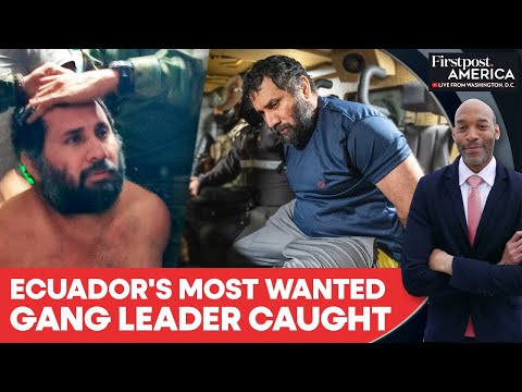 Ecuador Captures Most Wanted Gang Leader 'Fito' After Year-Long Manhunt | Firstpost America | N18G