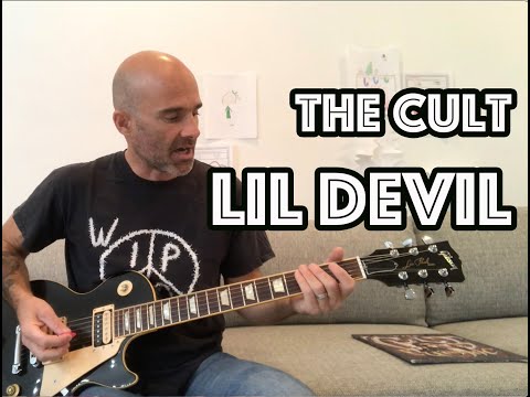 Lil Devil The Cult Guitar Lesson + Tutorial