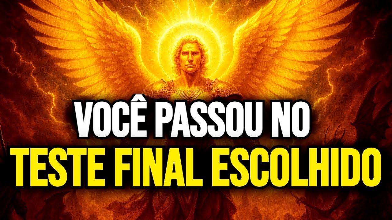 🙏 ESCOLHIDOS: VOCÊS SUPERARAM O TESTE MAIS DIFICIL SEM SABER!