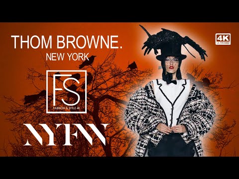 Thom Browne Fall-Winter 24-25 New York Fashion Week 4K Sara Grace Wallerstedt  Full Fashion Show