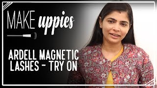 Ardell Magnetic Lashes - Try On |  Chinmayi Sripada