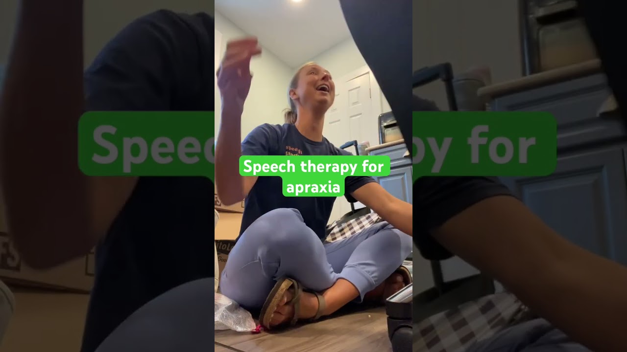 Speech Therapy for Apraxia #speechies #speechtherapy #kids #teacher