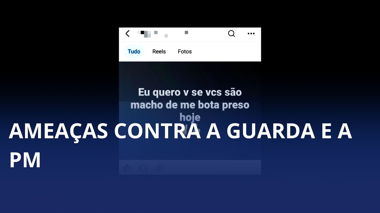 Homem é detido após posts contra forças de segurança em Rio do Sul