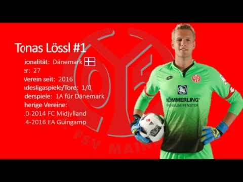 1. FSV Mainz 05 Kader 2016-2017