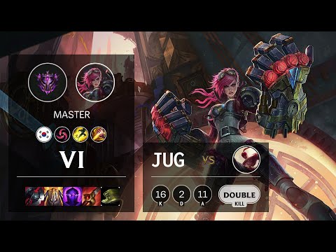 Vi Jungle vs Lee Sin - KR Master Patch 10.13