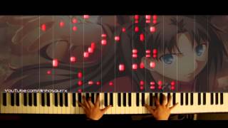 「Fate/Stay Night: Unlimited Blade Works 2014」OP -  Ideal White (piano solo) // Mashiro Ayano