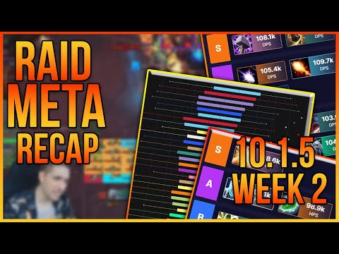 AT LEAST It's Not As Bad As Mythic+? - Raid Rankings & Meta in 10.1.5