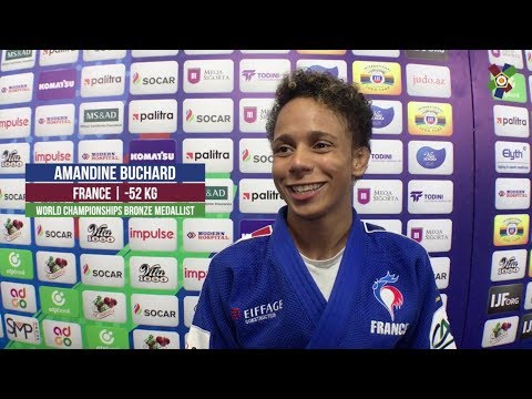 World Judo Championships 2018 - Interview with Amandine BUCHARD (FRA)