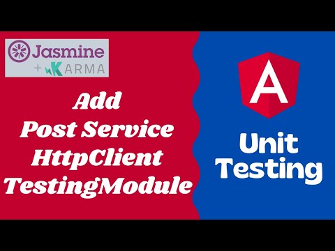 35 Add Httpclienttestingmodule To Post Service For Resolving Httpclient Dependency Angular Testing
