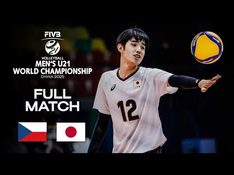 Czechia vs. Japan - Pool C | Men's U21 World Champs 2025 - Full Match