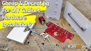 Cheap & Decent Jig For DIY Cabinet Hardware Installation? The ENJOYWOOD Shelf Pin Jig & Hinge Jig