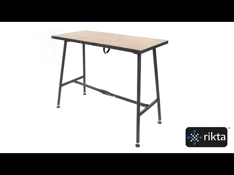 rikta tragbare Klappwerkbank (Auf- und Abbau)