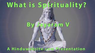 What is Spirituality?