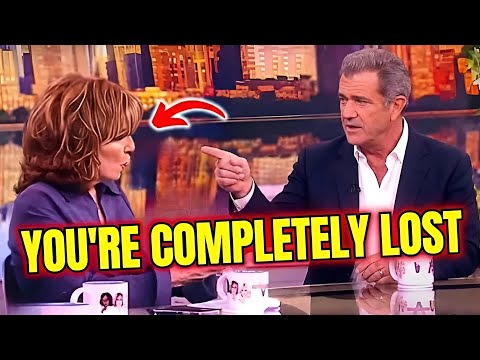 When Mel Gibson SHUTS DOWN "The View" for MOCKING Jesus on LIVE TV