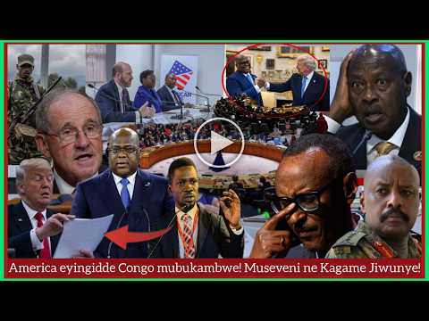 Agatalinda! Jiwunye America eyingidde Congo! Museveni ne Kagame ebyabwqe bibi! Ebiragiro bifulumye!