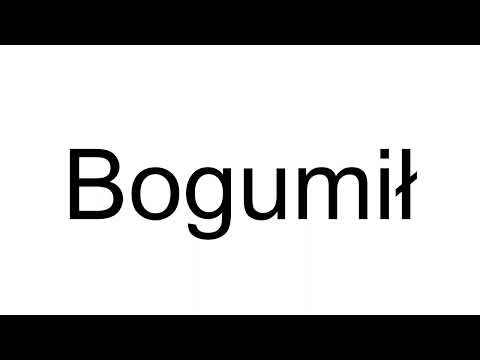 How to Pronounce Bogumił (Polish)