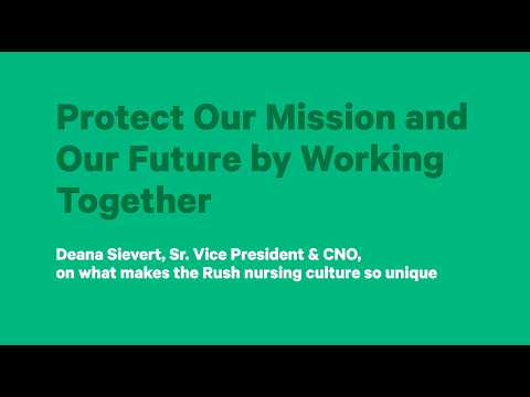 Hear from Deana Sievert, Senior Vice President and Chief Nursing Officer